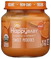 Vista 1 de Happy Baby - Patatas dulces orgánicas etapa 1, 4 onzas