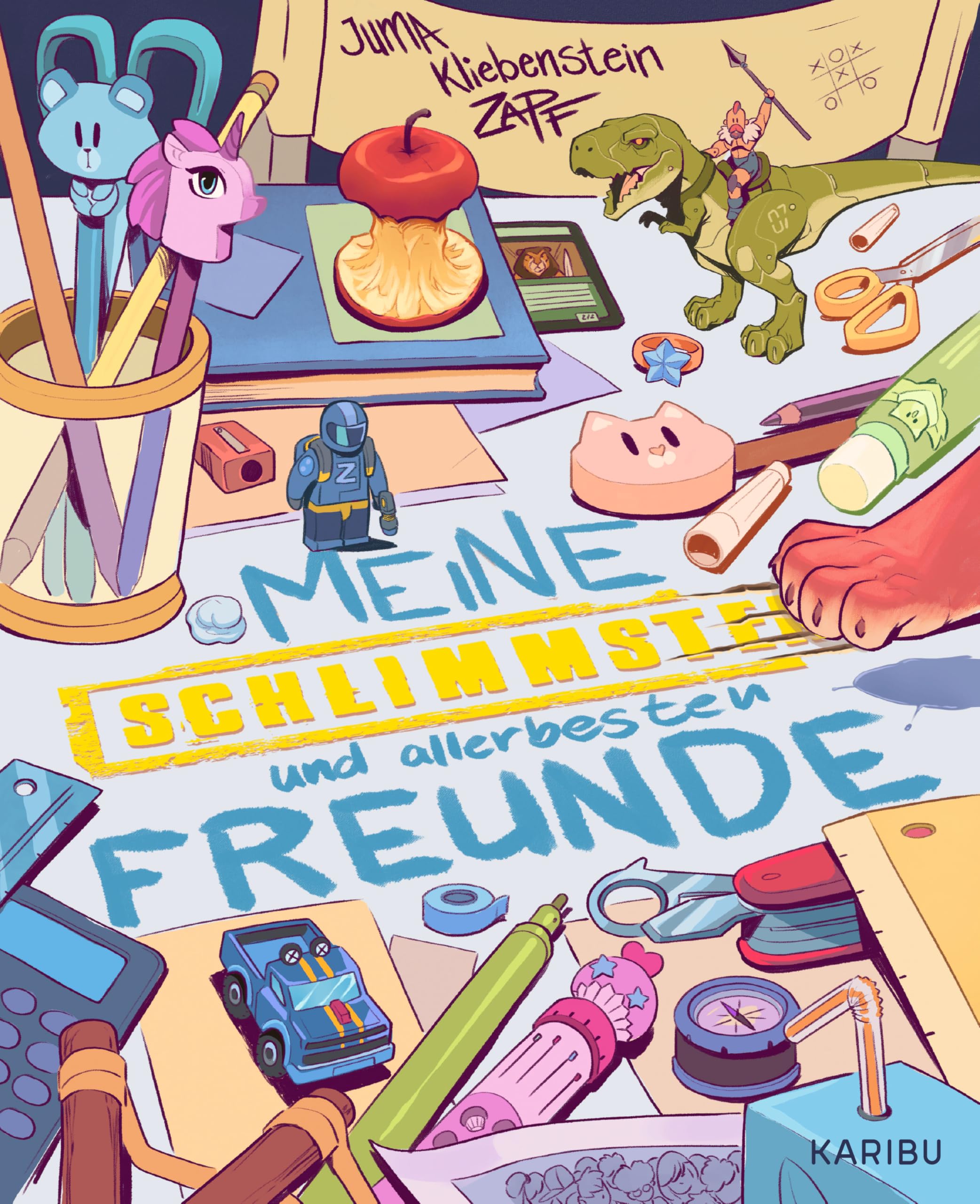 Meine schlimmsten und allerbesten Freunde: Lustiges Freundebuch für Schulkinder ab 9 Jahren