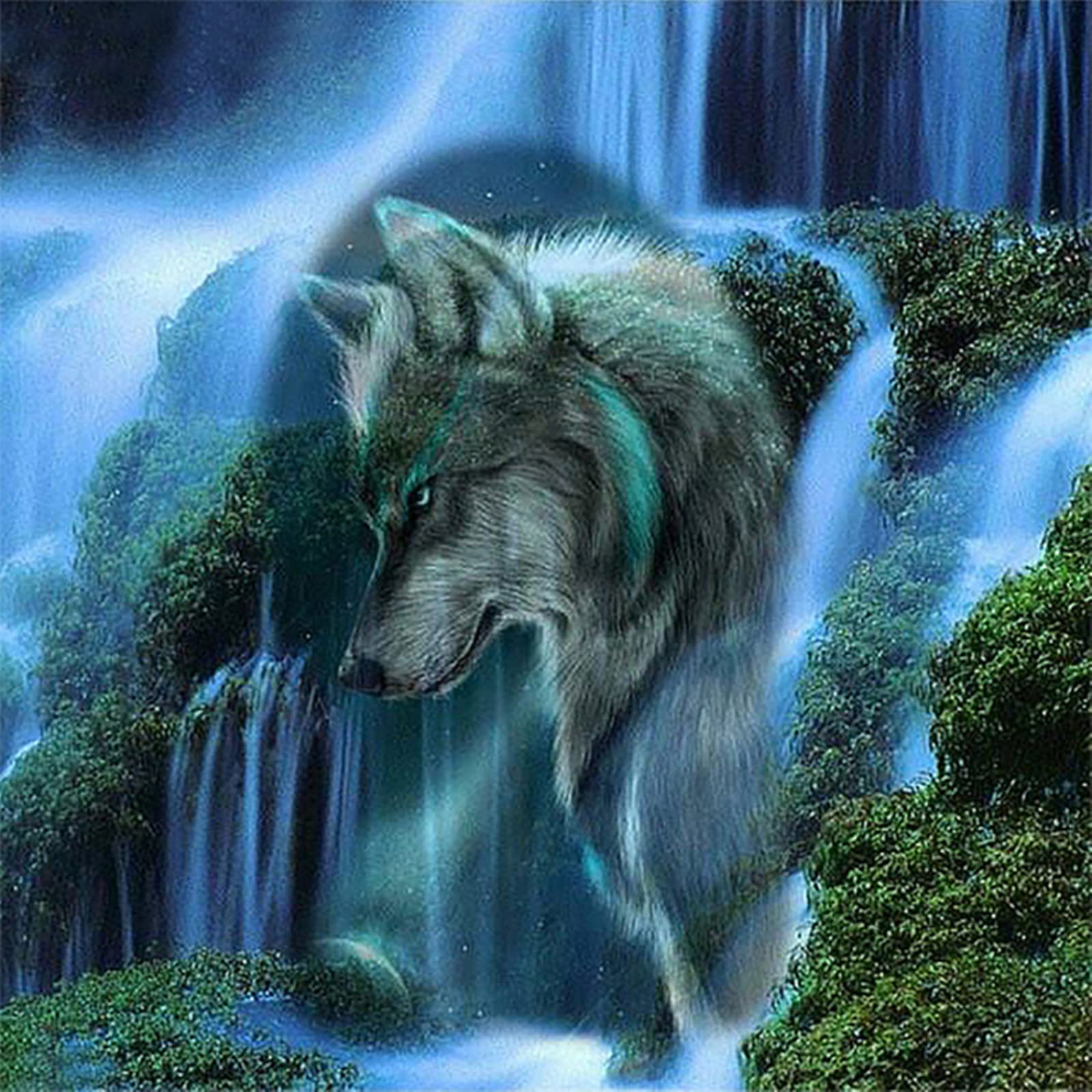 1000 Stück Für Erwachsene Puzzle Mondlicht UnmöGliche RäTsel, Bunte RäTsel, Geschicklichkeitsspiele FüR Die Ganze Familie Fertige Größe 75×50cm
