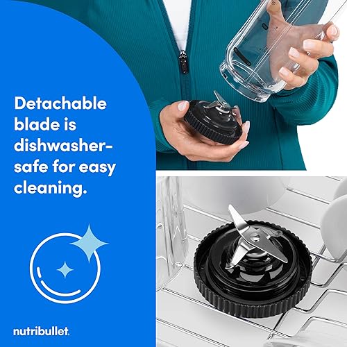 Miniatura 6 de nutribullet Batidora portátil Flex NBPB50200, Gris Gunmetal