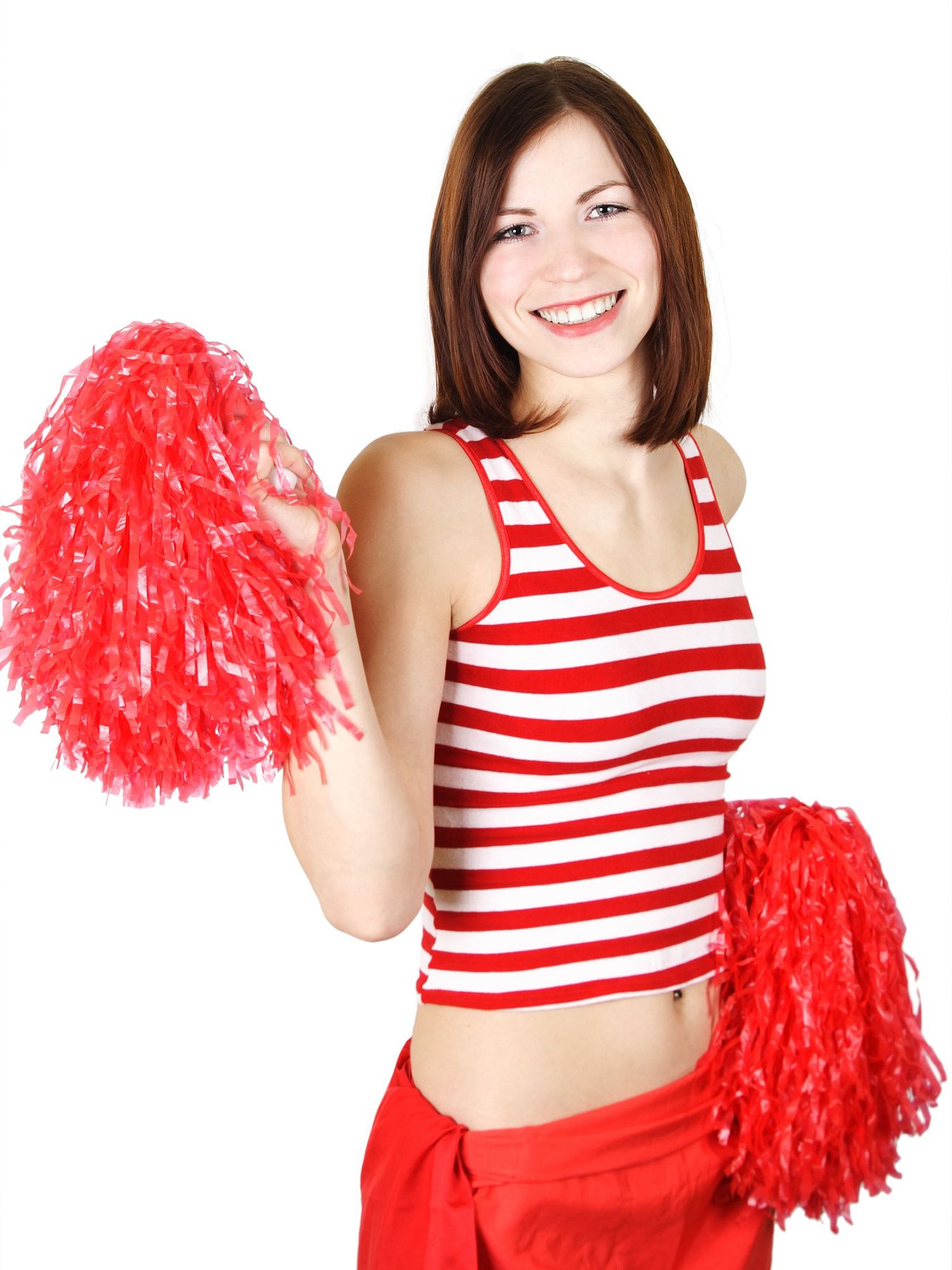 Lot De 12 Pompons De Pom-pom Girl - 30cm, Bleu Métallique, Pour événements Sportifs Et Fêtes