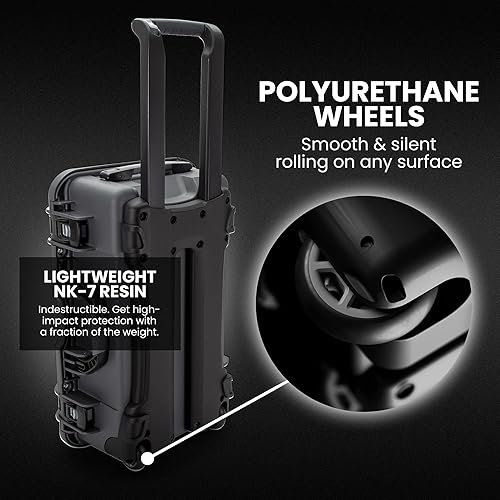 Miniatura 9 de Nanuk 935 - Maletín rígido impermeable con ruedas vacío