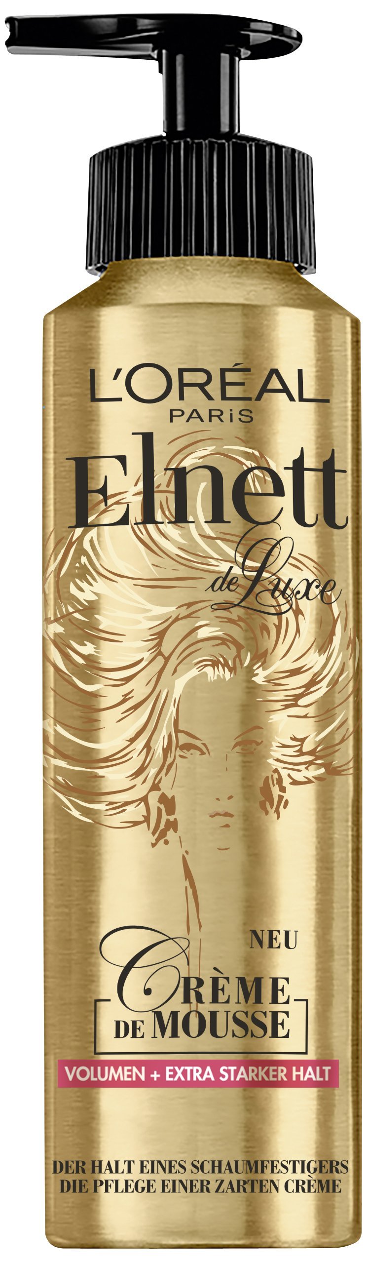 L’Oréal Paris Elnett De Luxe Pianka do Włosów, 200 ml