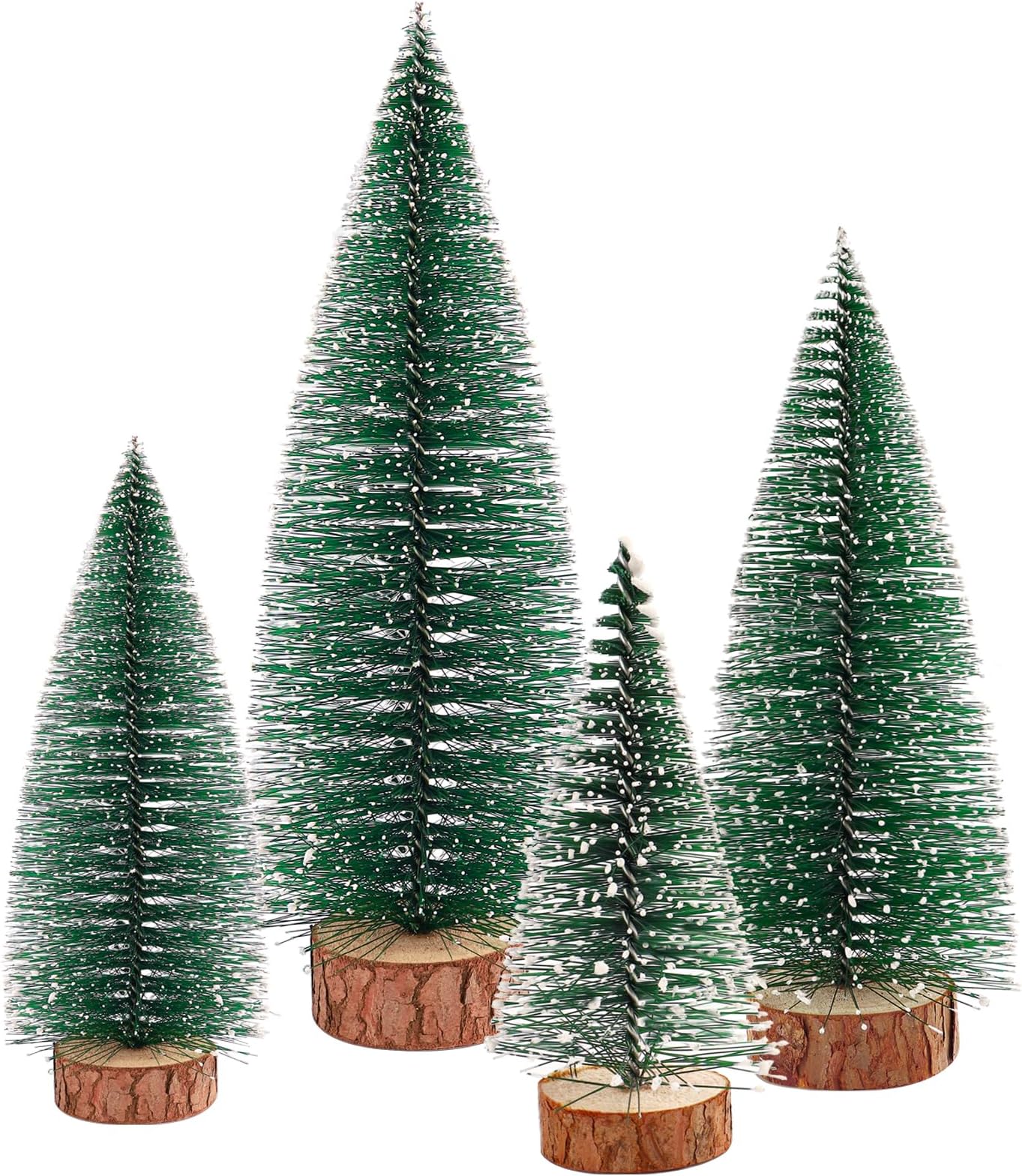 Christmas Decorations Indoor Home Decor, Artificial Mini Christmas Tree, Fake Xmas Trees for Kitchen Mantel Office Bedroom Window Table Top