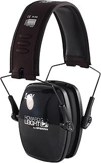 Howard Leight Shooting, Black, One Size