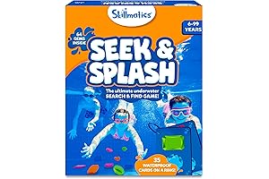 Skillmatics Seek & Splash Diving Gem Toys for Kids Ages 8-12