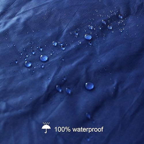 Miniatura 5 de Bolsa de almacenamiento de colchón King, bolsa de colchón para mudanza, funda de colchón impermeable con asas resistentes, 2 correas ajustables y