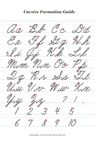 Penmanship Mastery II - Abeka 5th Grade 5 Cursive Penmanship Student Work Book
