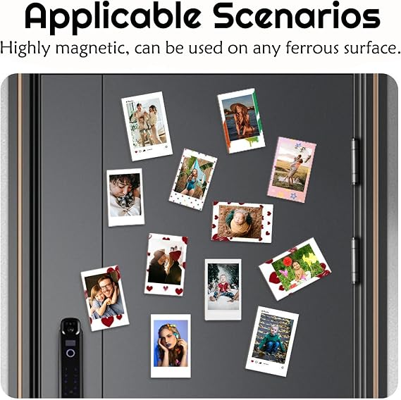 Personalized Magnet Photos for Refrigerator,Custom Magnetic Picture,10 Pack,Waterproof,Perfect Display (46)