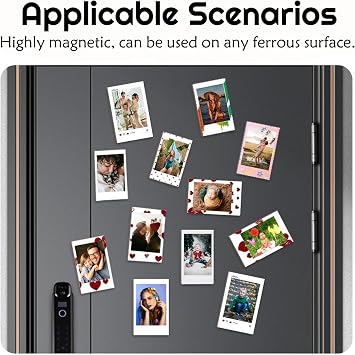 Personalized Magnet Photos for Refrigerator,Custom Magnetic Picture,10 Pack,Waterproof,Perfect Display (46)