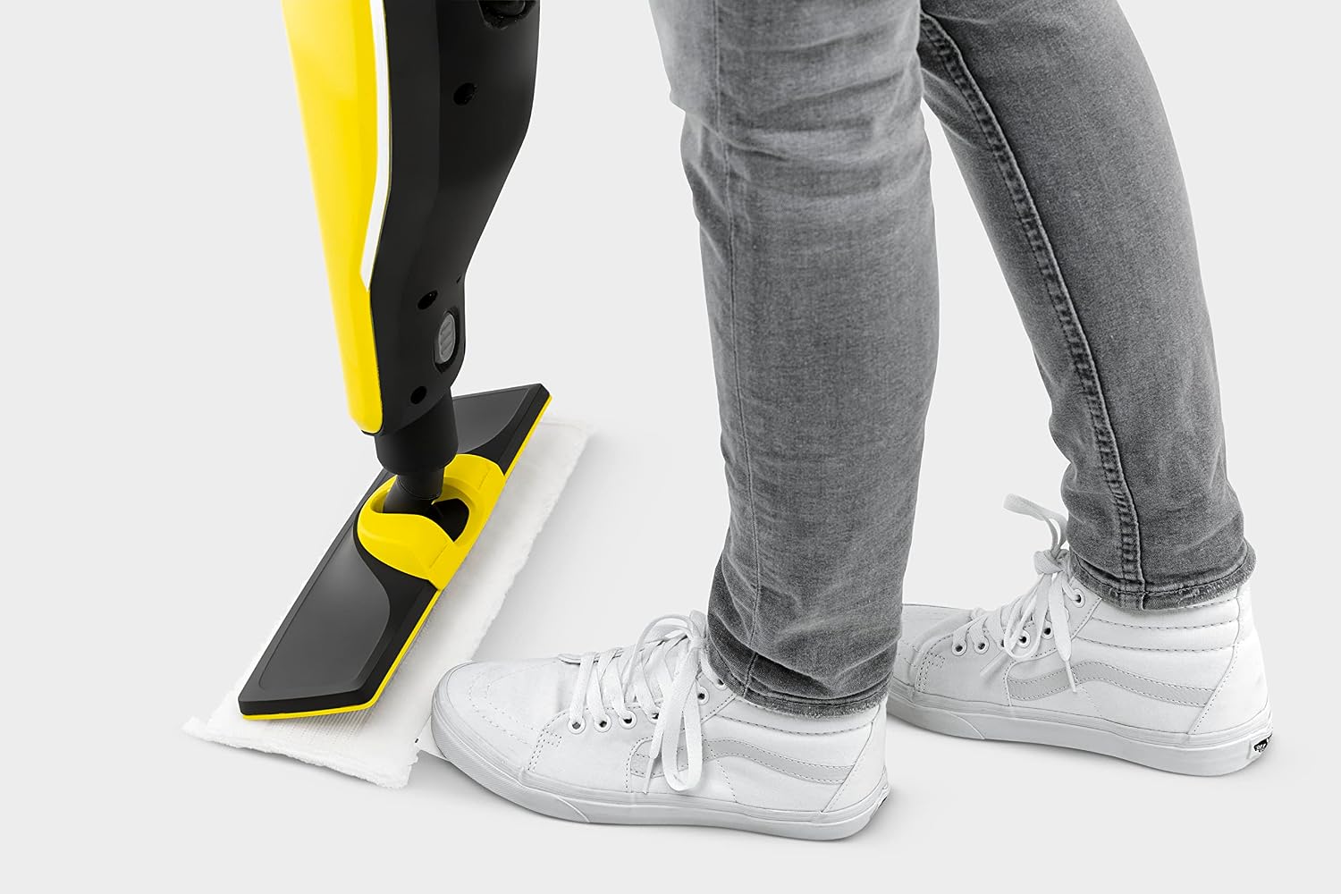 Kärcher - SC 3 EasyFix Steam Cleaner Steam Mop - Upright - For Hard Floors and Carpet - Rapid 30 Second Heat-Up