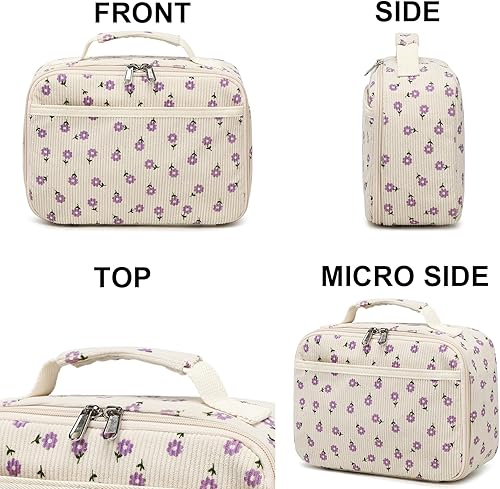 Miniatura 3 de CAMTOP Lonchera con aislamiento para niños, pequeña hielera térmica para comida térmica para niñas, niños, picnic escolar