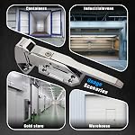 Walk in Cooler Door Handle,Freezer Door Handle, Freezer Door latches, Suitable for Freezer Door Locks, Oven Locks, Laboratory Door Locks, or Other Equipment (Base Height 3.5inch)