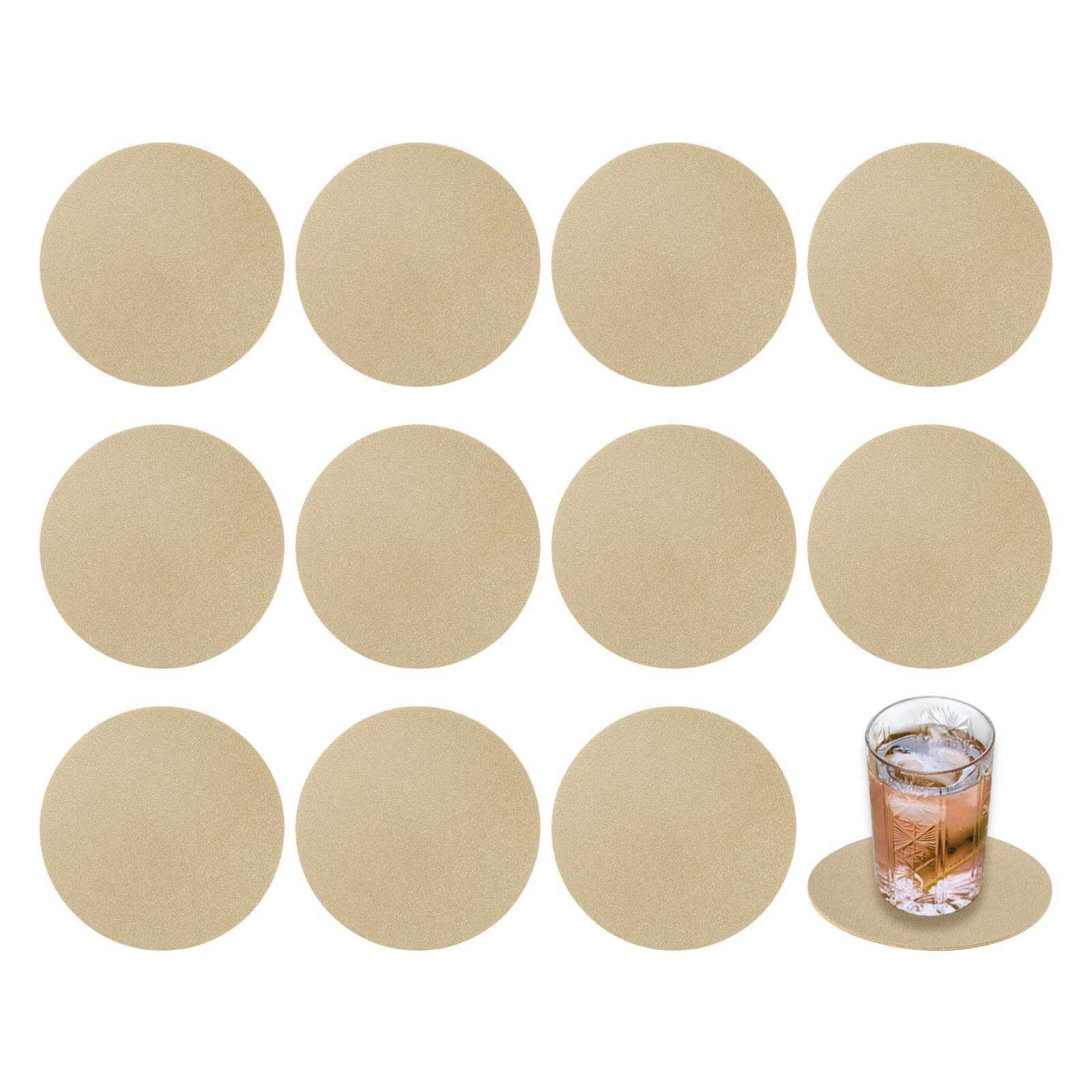 Set di 6 sottobicchieri per bevande, motivo teschio messicano, sottobicchiere rotondo, resistente al calore, riutilizzabili, per casa, ristorante, ufficio e bar, 4 pollici
