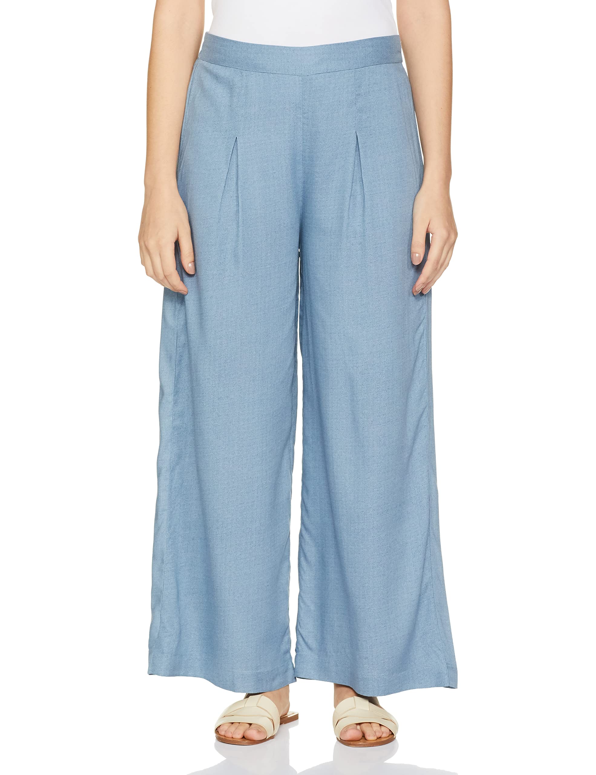 W for WomanW Strechable Flared Pants for Women | Trousers for Women