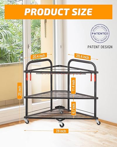 Miniatura 5 de PLKOW Estante de almacenamiento para esterilla de yoga, estante de almacenamiento de gimnasio en casa para esterilla de yoga, rodillo de espuma,