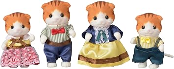 EPOCH Sylvanian Family Doll [Maple Cat Family] FS-30