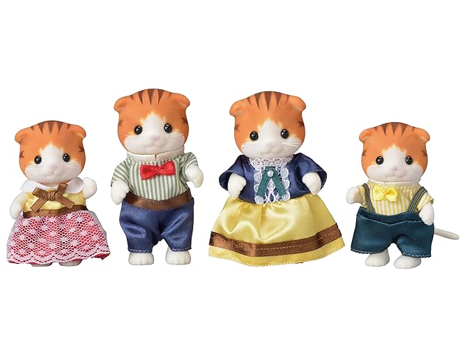 EPOCH Sylvanian Family Doll [Maple Cat Family] FS-30