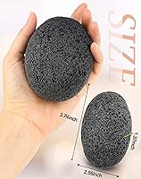 Vista 5 de Maryton Piedra Pómez Natural para Pies - Exfoliante de Lava para Pies, Herramientas de Pedicura, Removedor de Callos y Maíz de Piel Muerta para Pies