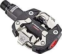 Vista 4 de LOOK Cycle - X-Track Race Carbon MTB Bike Pedals - Standard SPD Mechanism Compatible - Clipless Pedal - Carbon Body - Chromoly+ Axle - Large