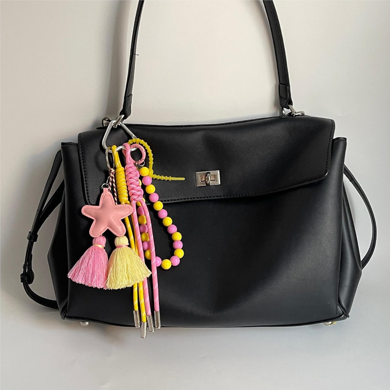 QTMY Cute Puppy Rope Braided Keychain Bag Charms for Handbag Purse Backpack Accessories for Bogg Bag,945 - Image 8