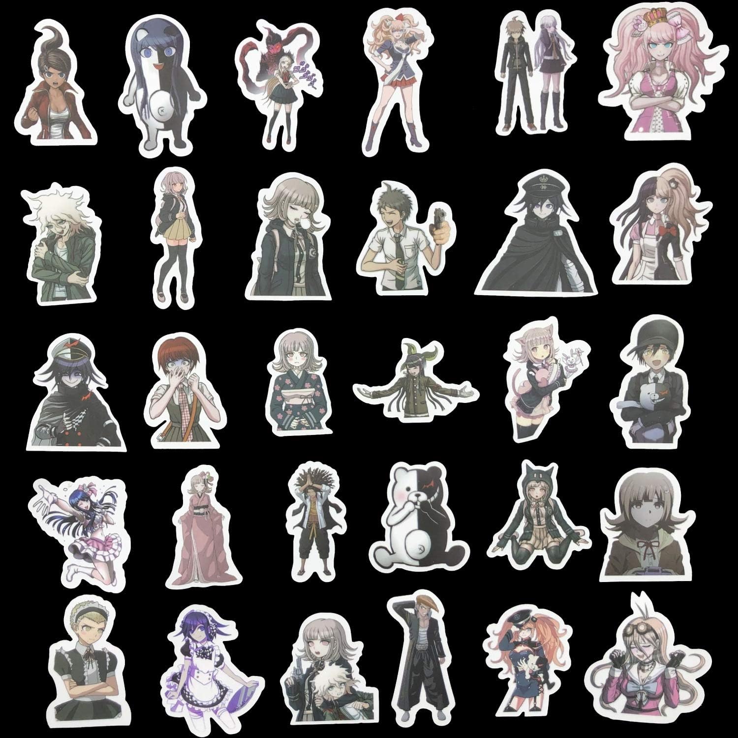Danganronpa Stickers 130 Pack Anime Theme Stickers