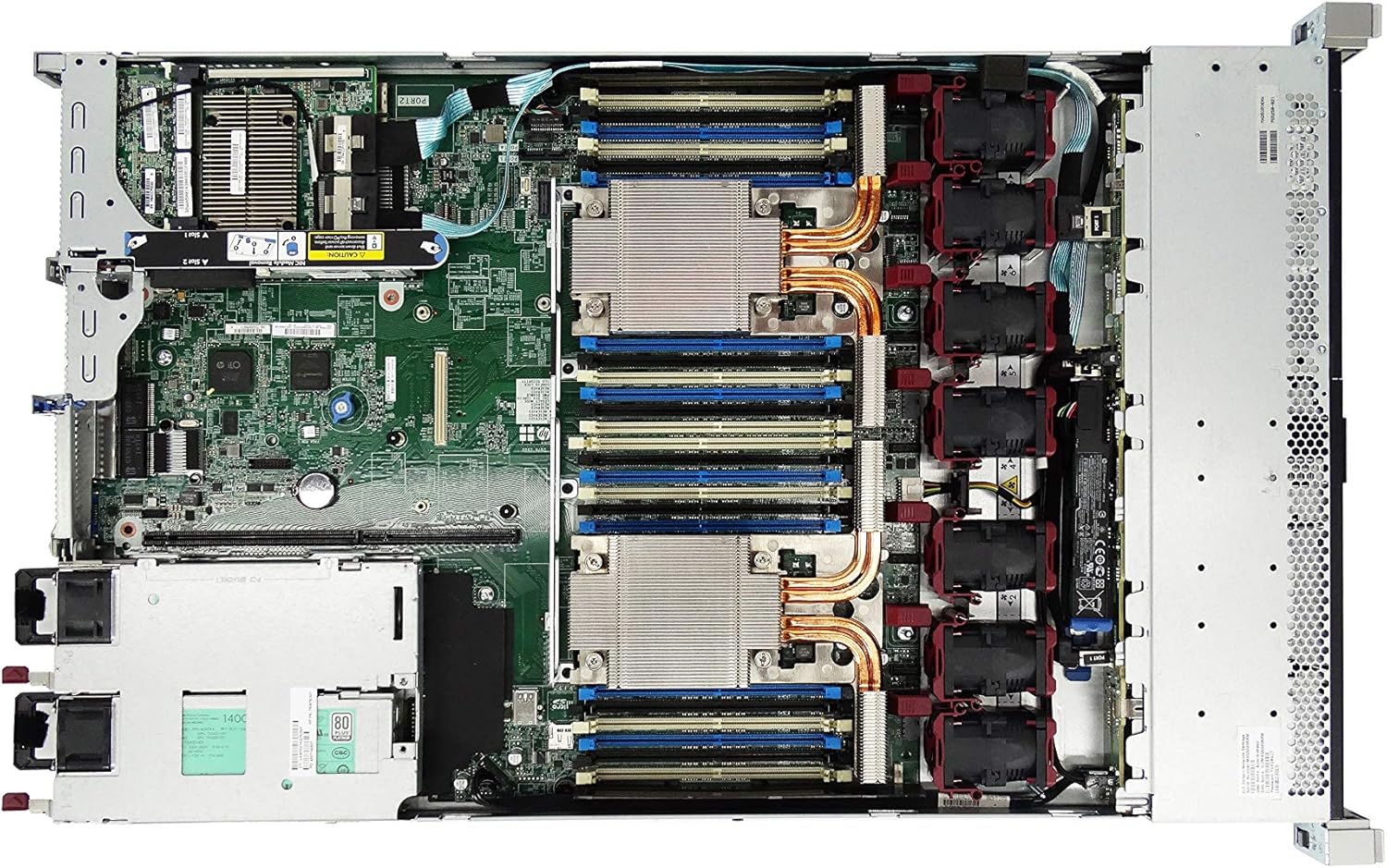 Premium HP ProLiant DL360 G9 Gen 9 10 Bay SFF 1U Server, 2X Xeon E5-2660 V3 2.6GHz 10 Core, 96GB DDR4 RAM, P840 RAID, 4X Trays Included, 2X 800W PSUs, Rails (Renewed)