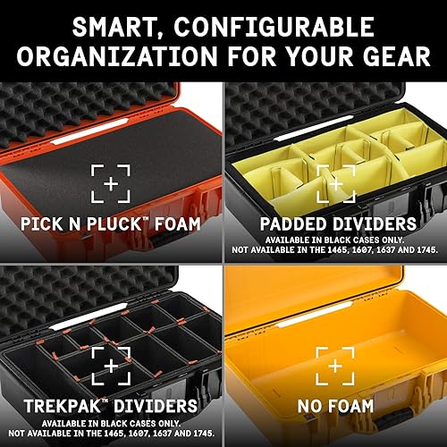 Miniatura 8 de Pelican Air 1525 - Funda con separadores acolchados, color negro