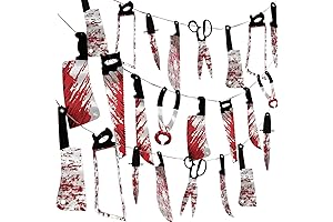 32PCS Halloween Bloody Garland Banner Props