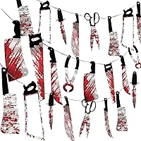 Algopix Similar Product 4 - 32PCS Bloody Garland Banner Props 