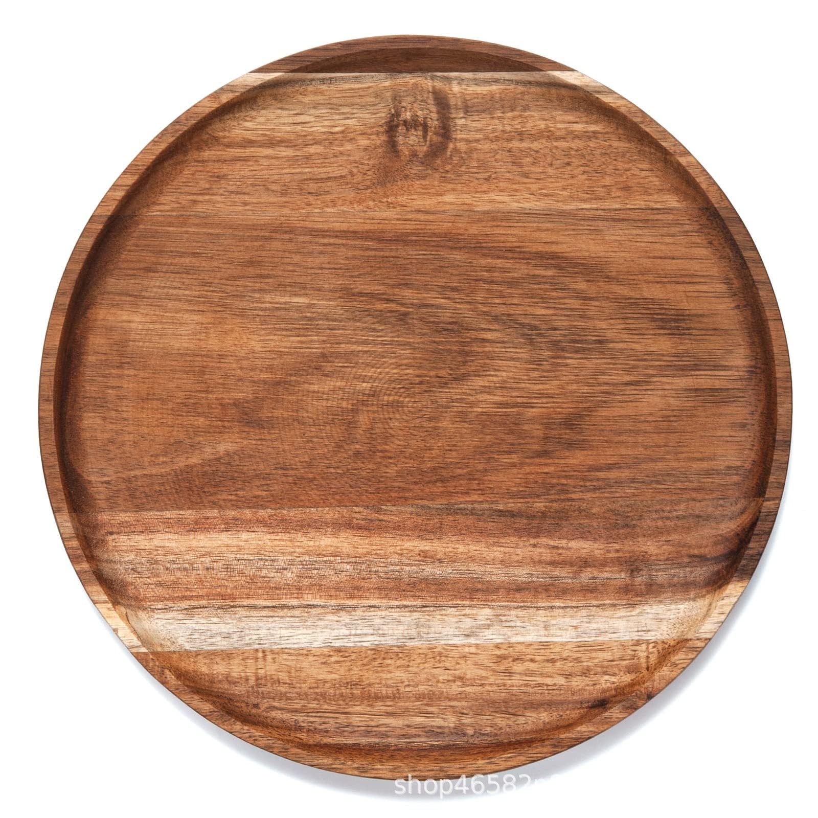 Stylish Large Wooden Platter for Serving Food and Displaying Tea Set Practical and Spacious Storage Tray Wooden Serving Tray