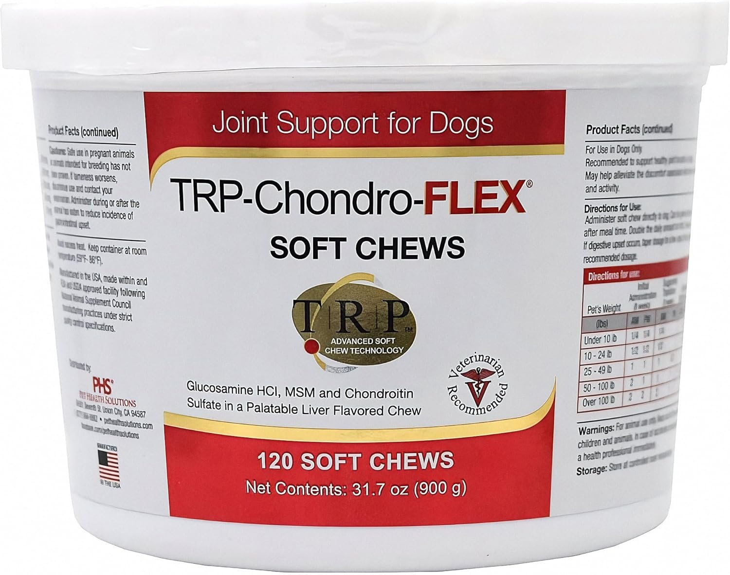 Chondro-Flex DS Joint Care Formula Soft Chews by Vitality Systems