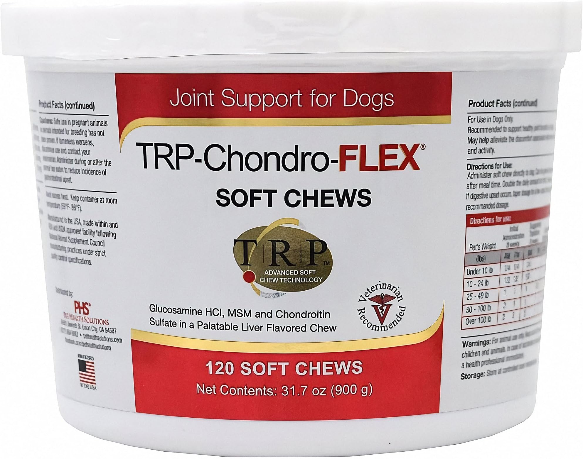 Chondro-Flex DS Joint Care Formula Soft Chews by Vitality Systems