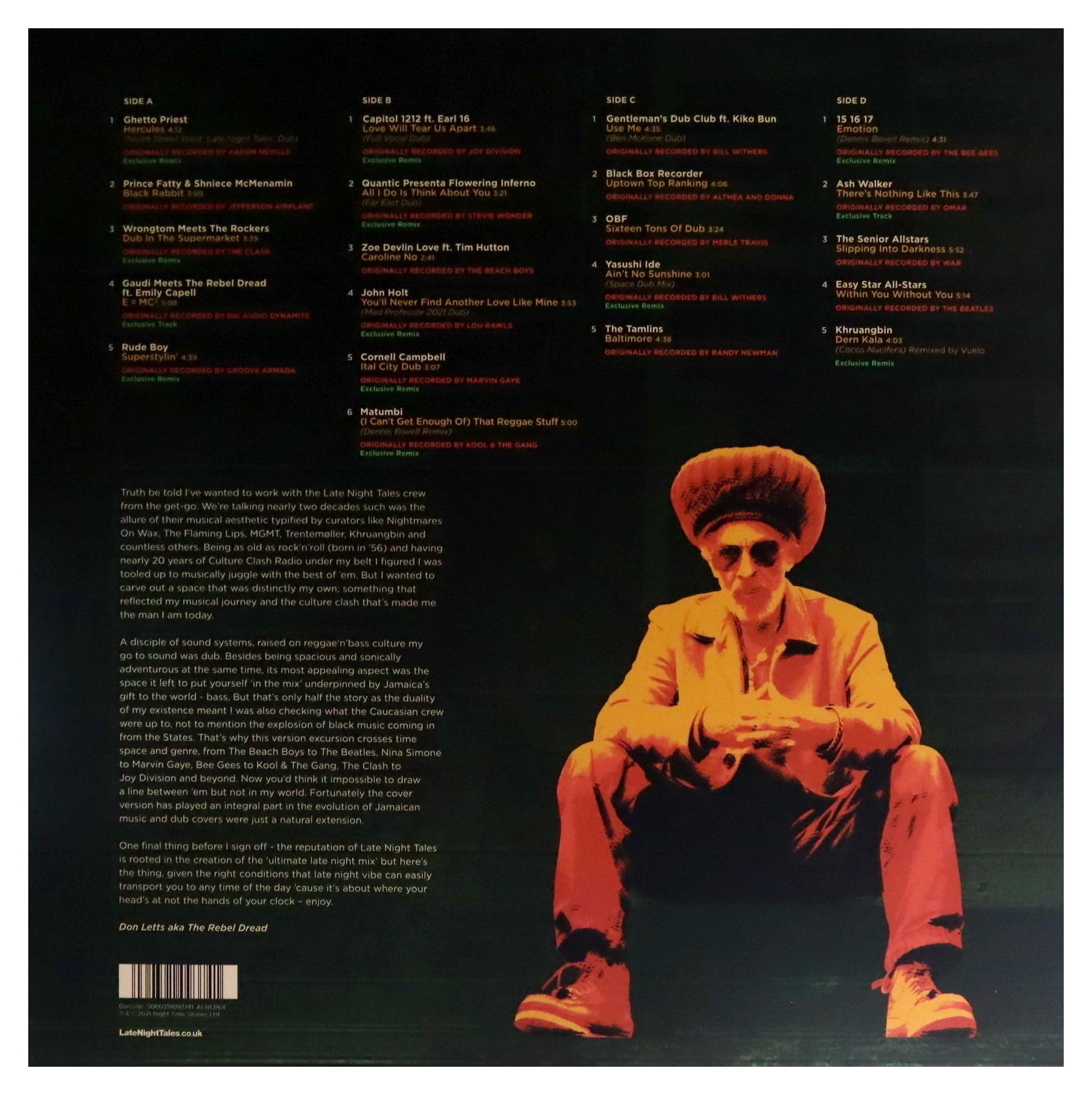 Late Night Tales Presents Version Excursion Selected By Don Letts