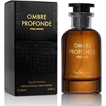 URBAN COLLECTION Ombre Profonde Perfume for Women and Men, Woody Smoky Intense Fragrance, Rich Oud Rose Raspberry Incense, Benzoin Saffron Leather, Long Lasting Luxurious Scent 3.4 oz / 100ml