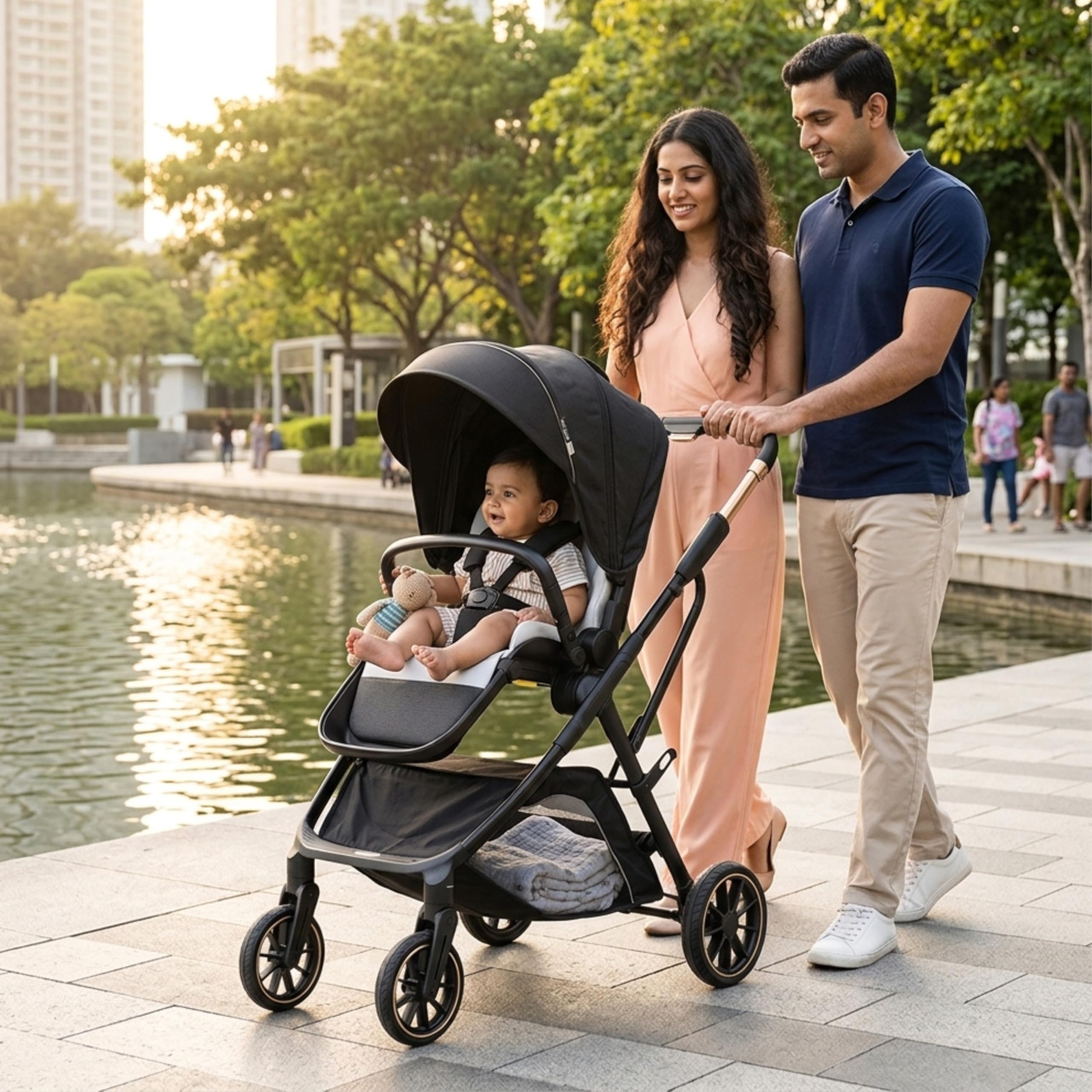 Urban Glide T7 – The City Warrior Stroller - Black-image-35