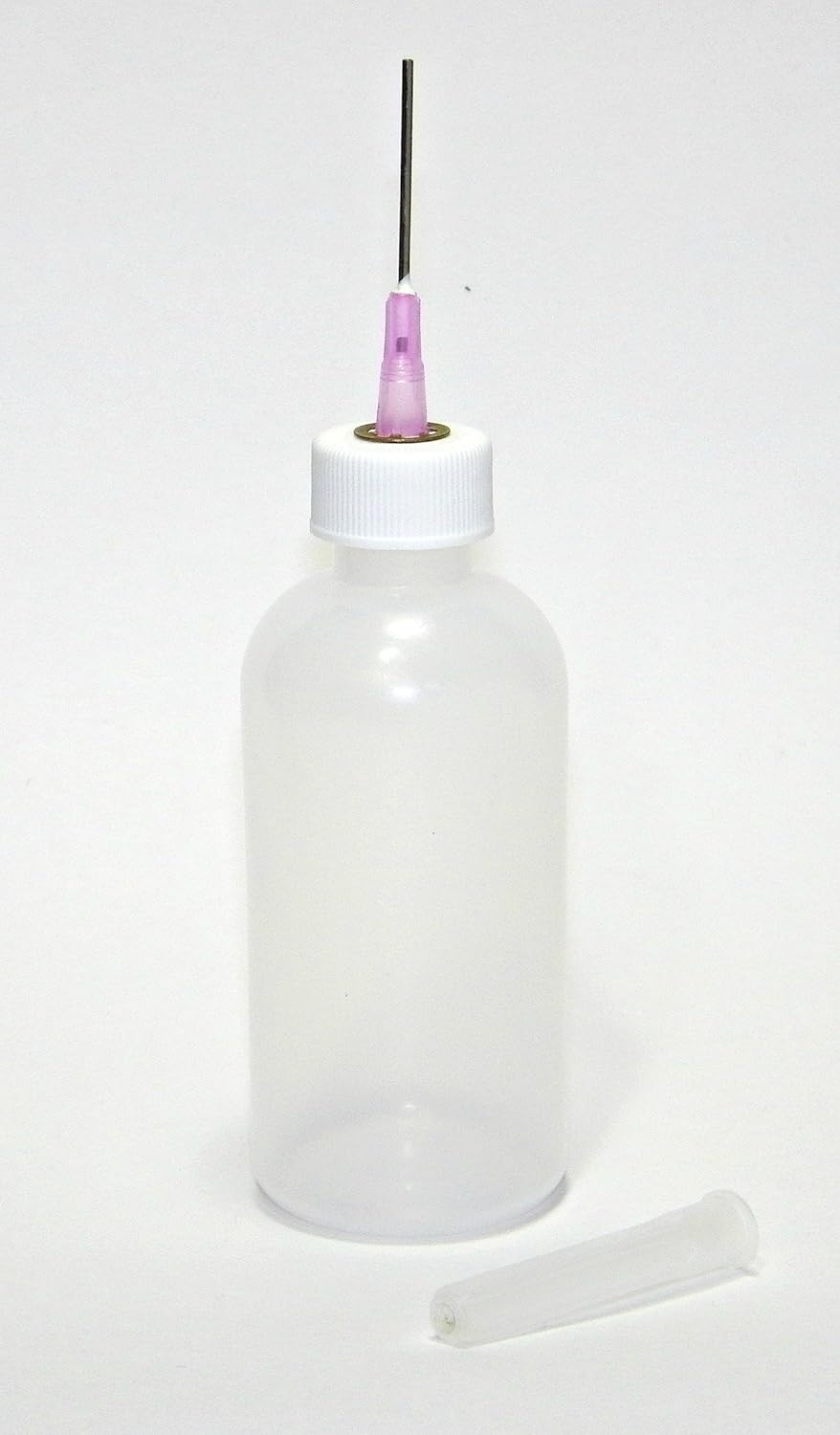 Gaunt Industries HYPO-49 - Craft Glue Applicator - 2 Ounce Clear Plastic Bottle with 18 Gauge Blunt Needle tip - Quilter's Basting glue dispenser, Model:HYPO-49, Office Accessories & Supply Shop