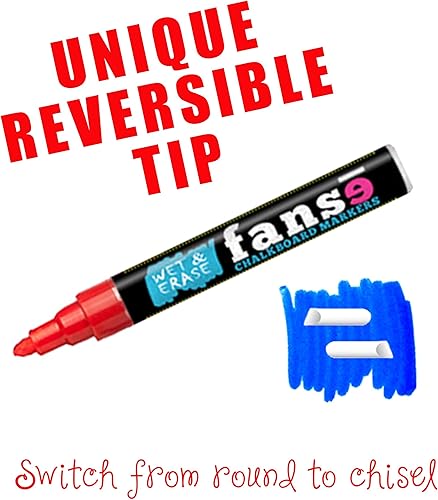 Miniatura 5 de fanse pizarrón Planificador Mensual pizarrón Organizador Agenda, calendario y marcador de gis líquida Set 18" x 14"/Memo Magnético grande para el