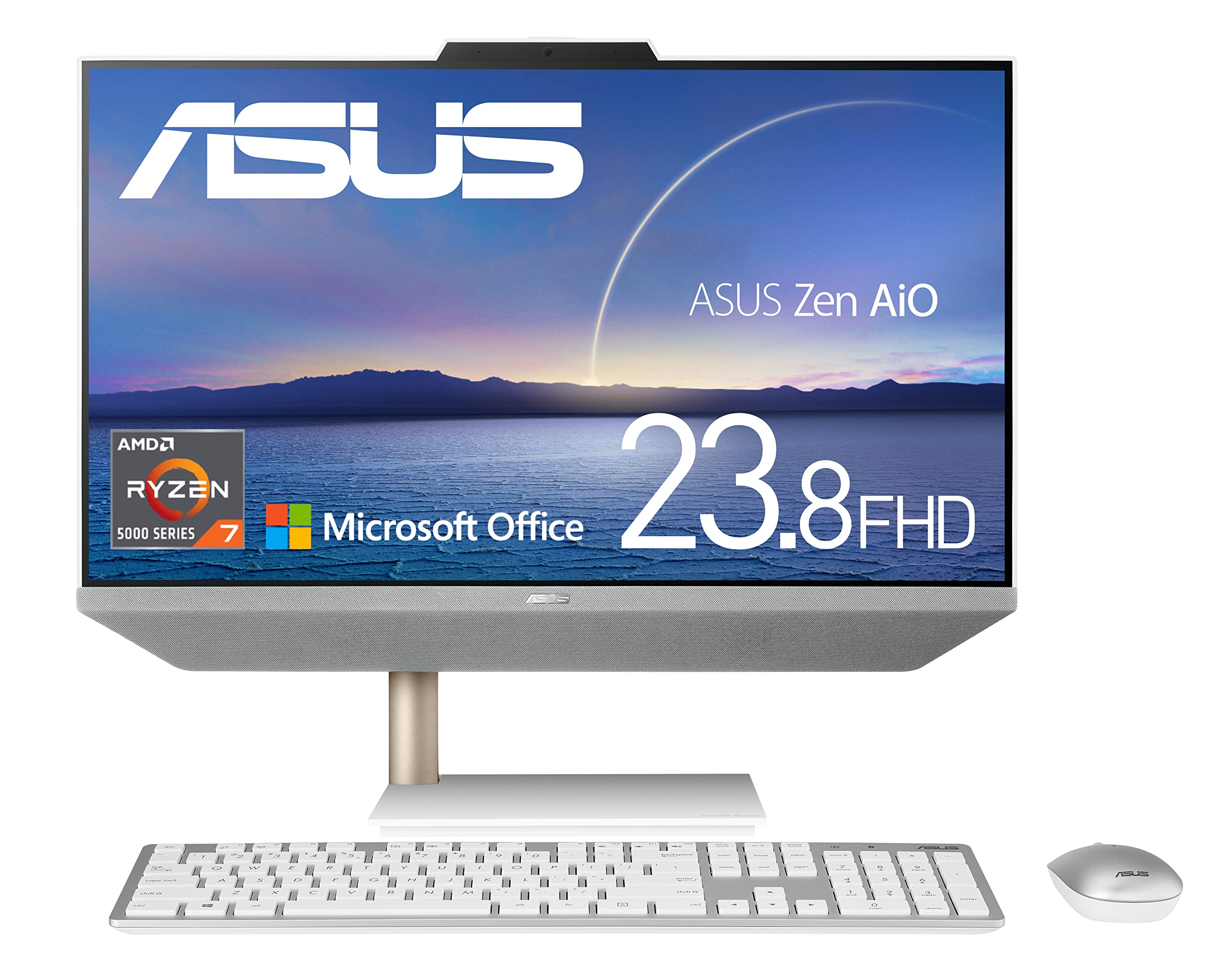 ASUS Zen AiO 23.8インチ FHD ASUS、「Ryzen 7 5825U」を搭載した23.8型液晶一体型PC「ZenAiO