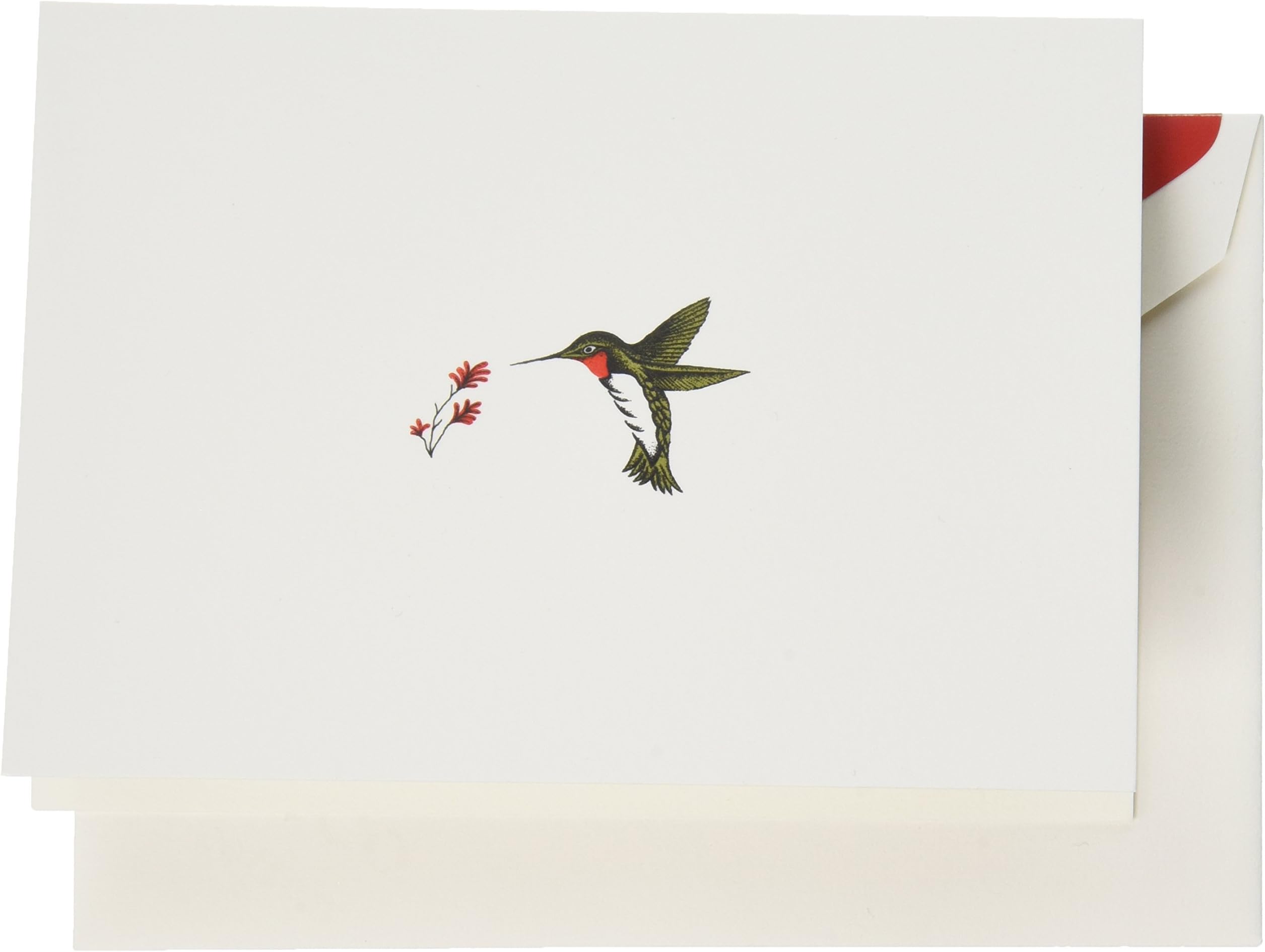Crane & Co. Hand Engraved Hummingbird Note (RF1406)