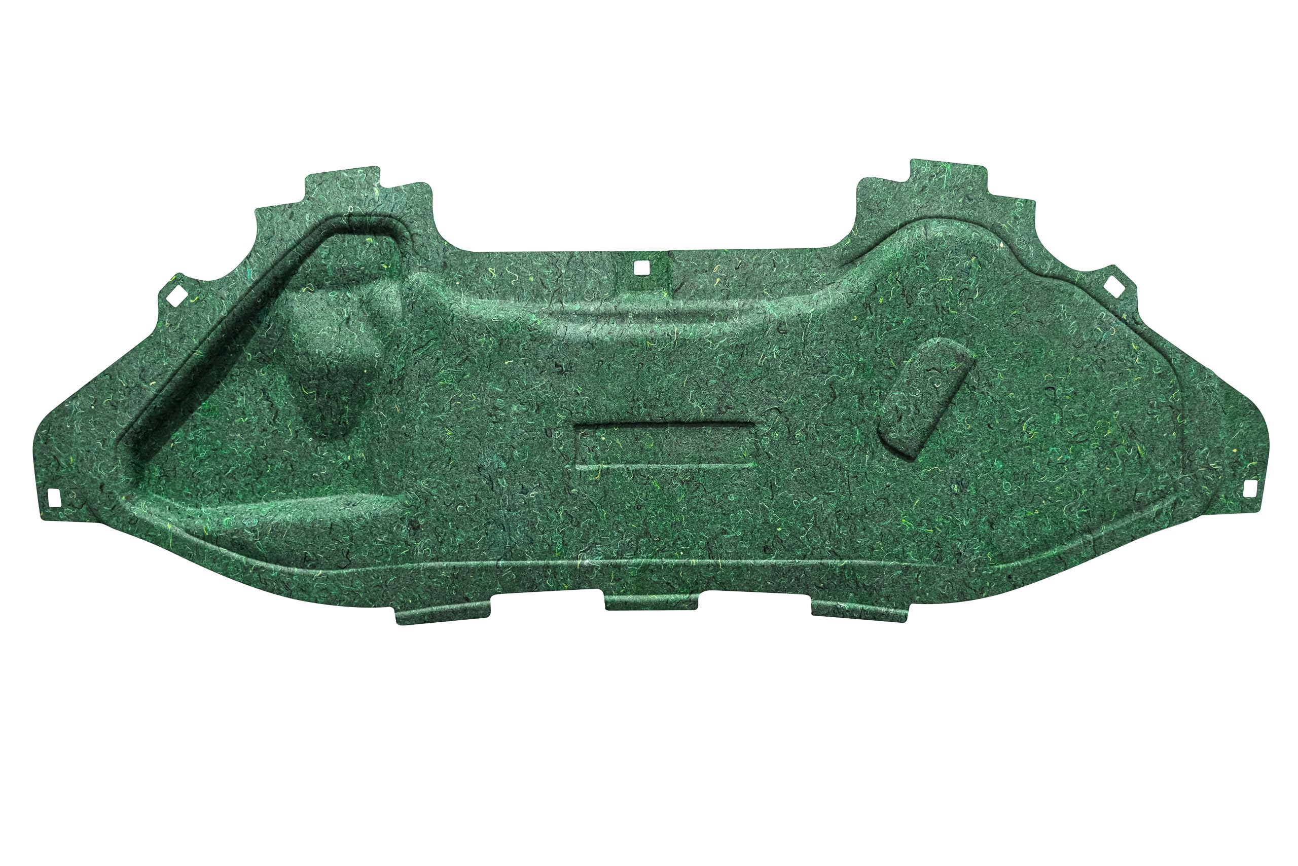 Dämmmatte Motorhaube Motorhaubendämmung Motorraumdämmung mit Clips kompatibel mit FIAT 500 2007-2024 51968984