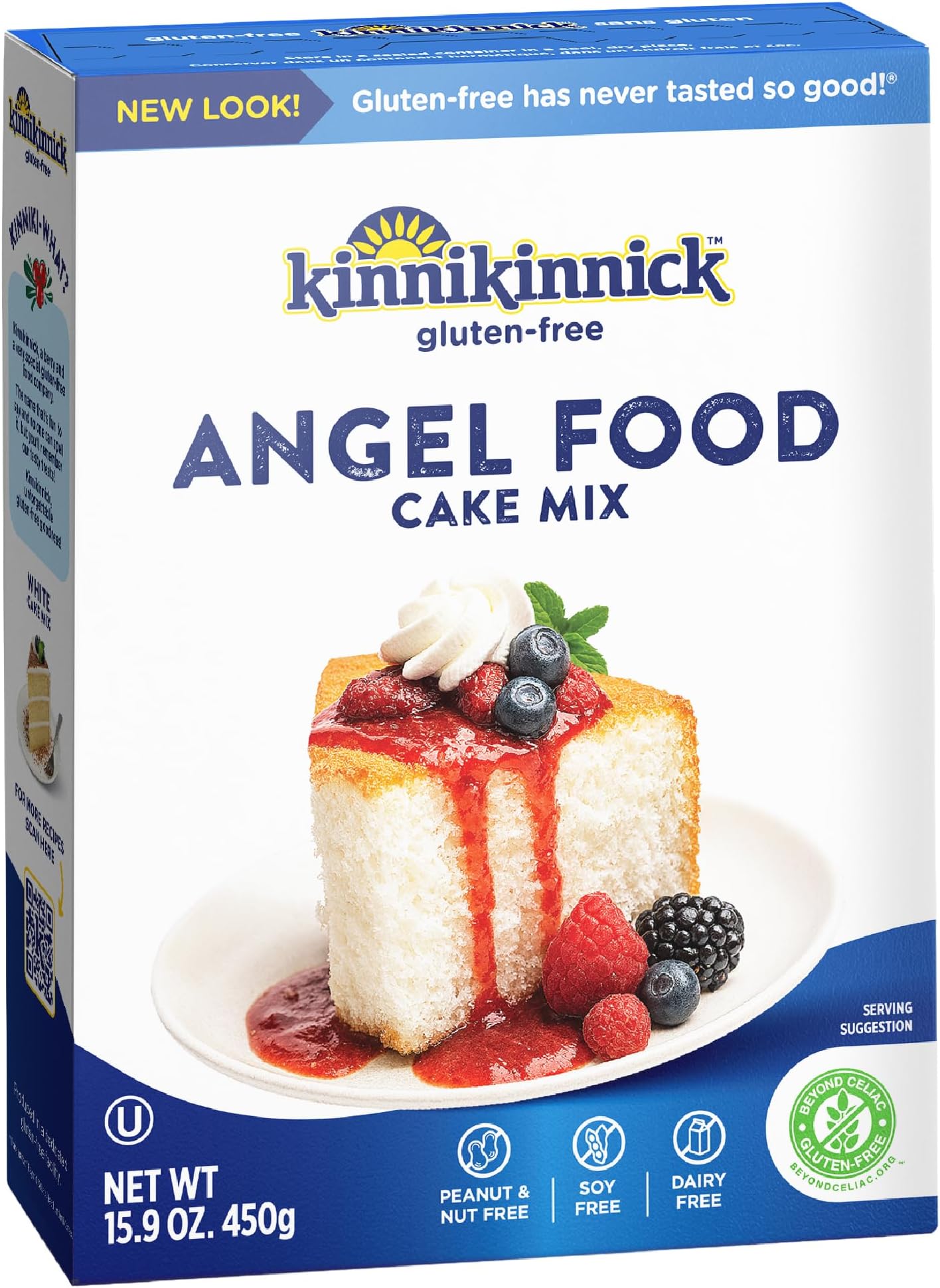 Angel Food Cake Mix - Gluten Free, Allergy Friendly Cake Mix - 15.9 oz. Box
