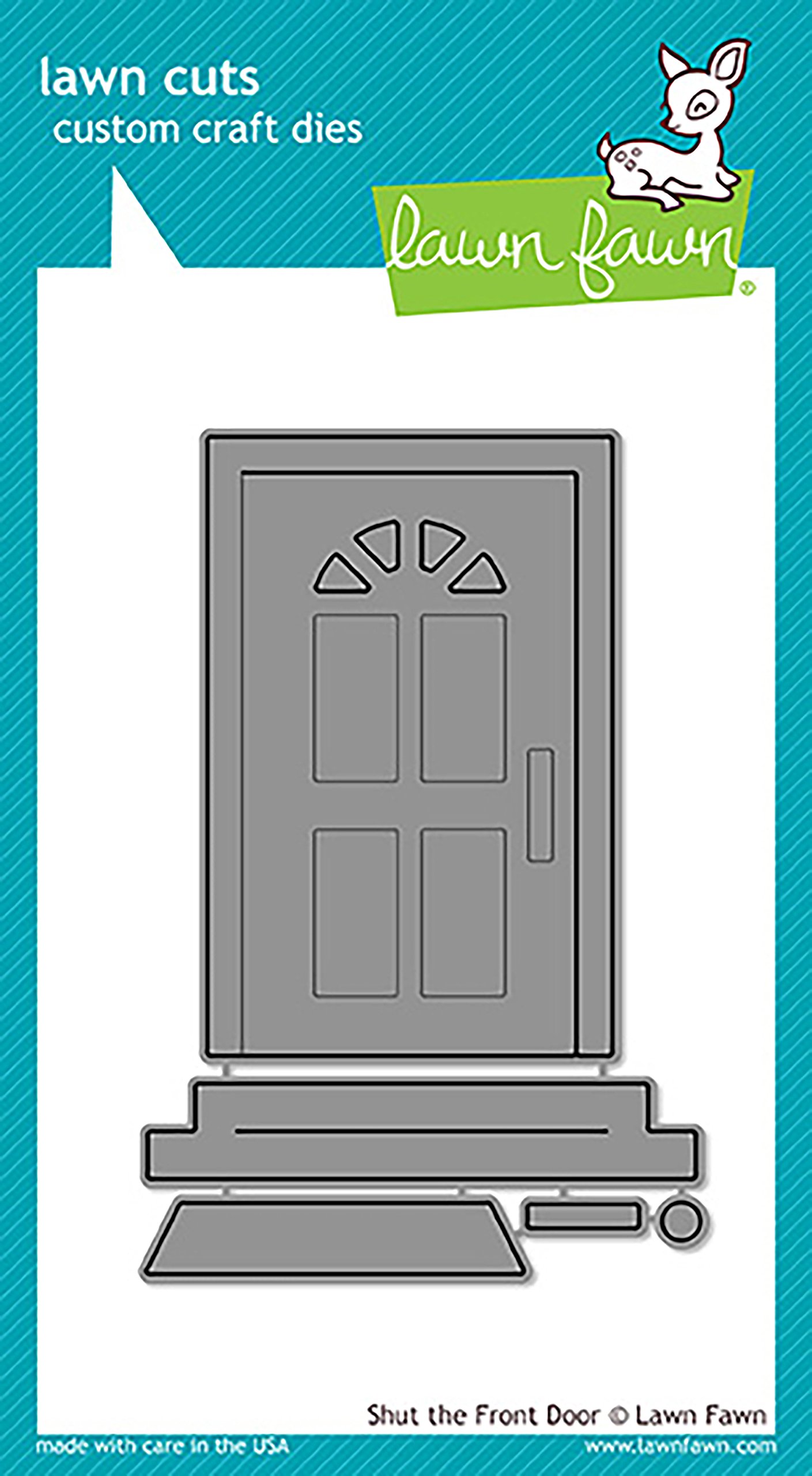 Lawn Cuts Custom Craft Die -Shut The Front Door