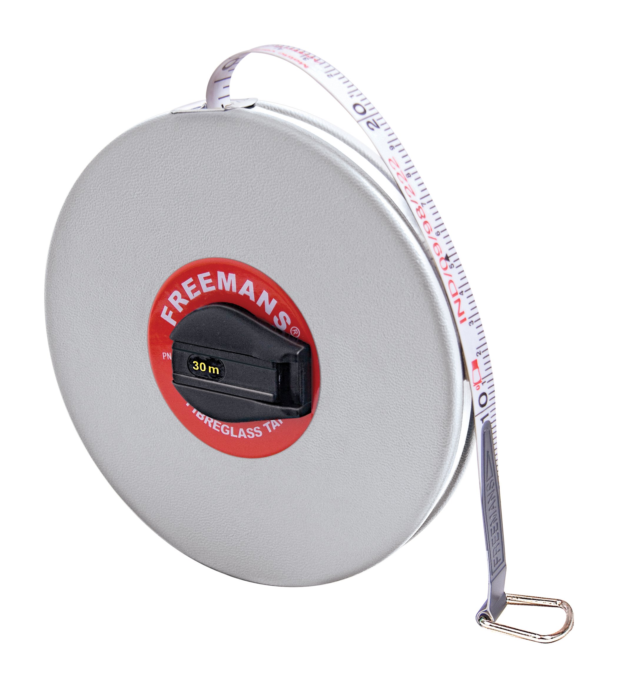 FREEMANS Fibre Glass Vinyl Leatherette Measure Rule (13 mm X 30 m , Grey) (B01M3TMFZQ) Amazon Price History, Amazon Price Tracker