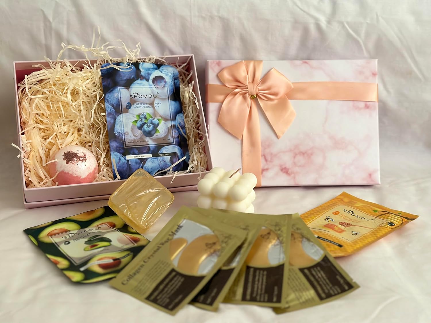 Panier cadeau spa générique pour femme, ensemble Guinea | Ubuy, image size:1500x1125