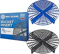 Vista 9 de El insertable de Grit Guard: Cabe en una cubeta de 12 pulgadas de diámetro, Negro