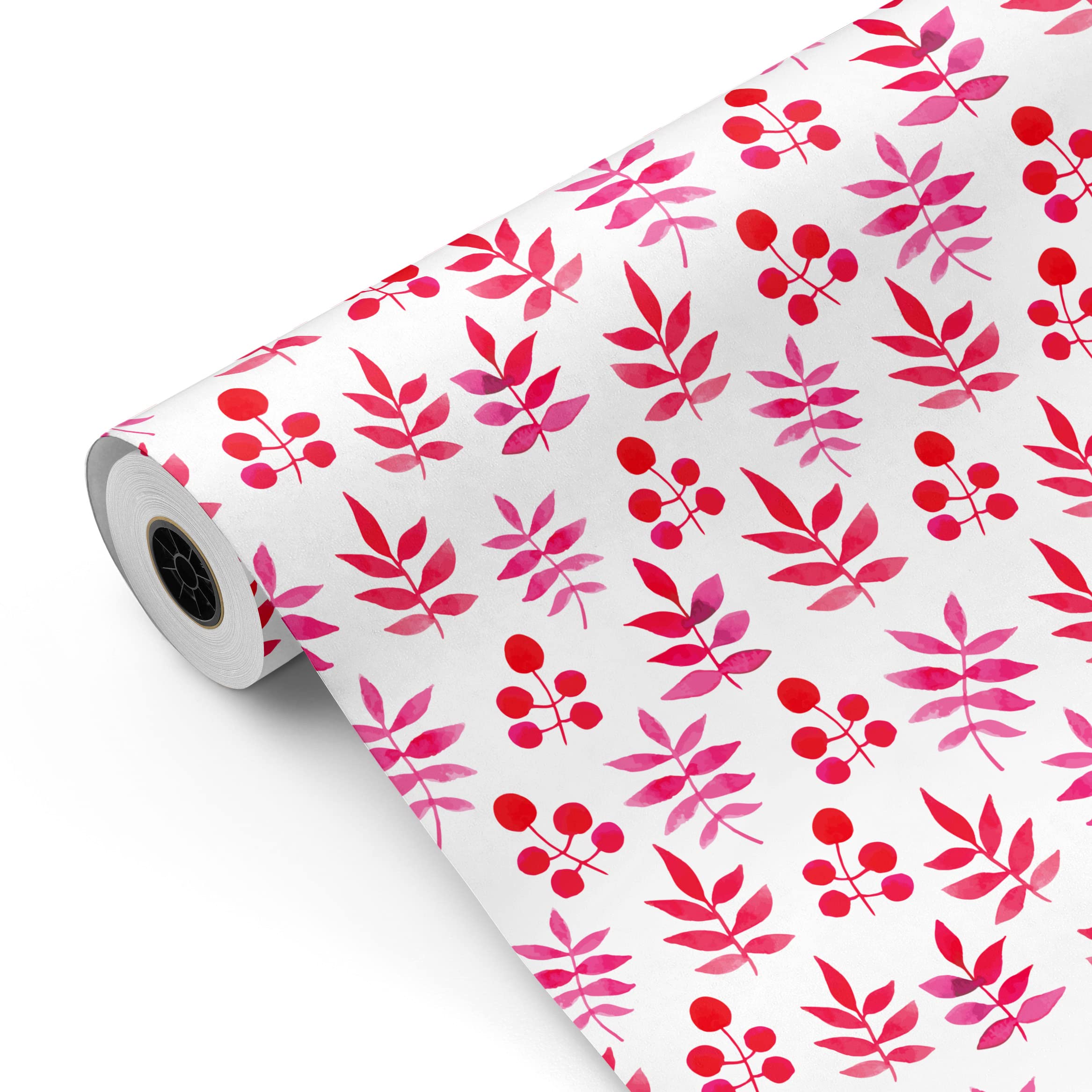 Rouleau De Papier Cadeau, Grand Rouleau 62 Cm X 100 M • FLEURS Aquarelle • Idéal Pour : Magasins Entreprises Emballages Cadeaux Anniversaires Baby Showers Mariages Décoration [FP Fiesta Paper