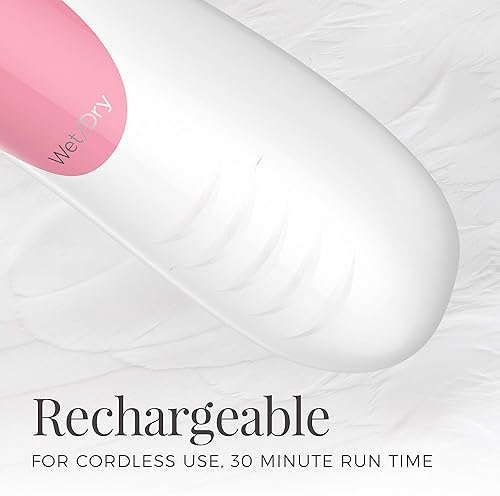 Miniatura 4 de Remington Afeitadora facial de hoja doble Rosado