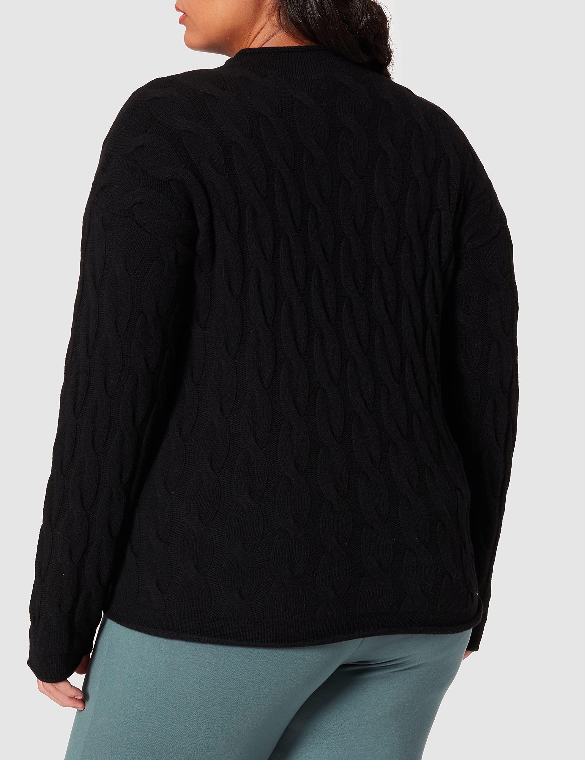 United Colors of Benetton Maglia Lupetto M/L 1335d2467 Maglione Donna (Pacco da 1)