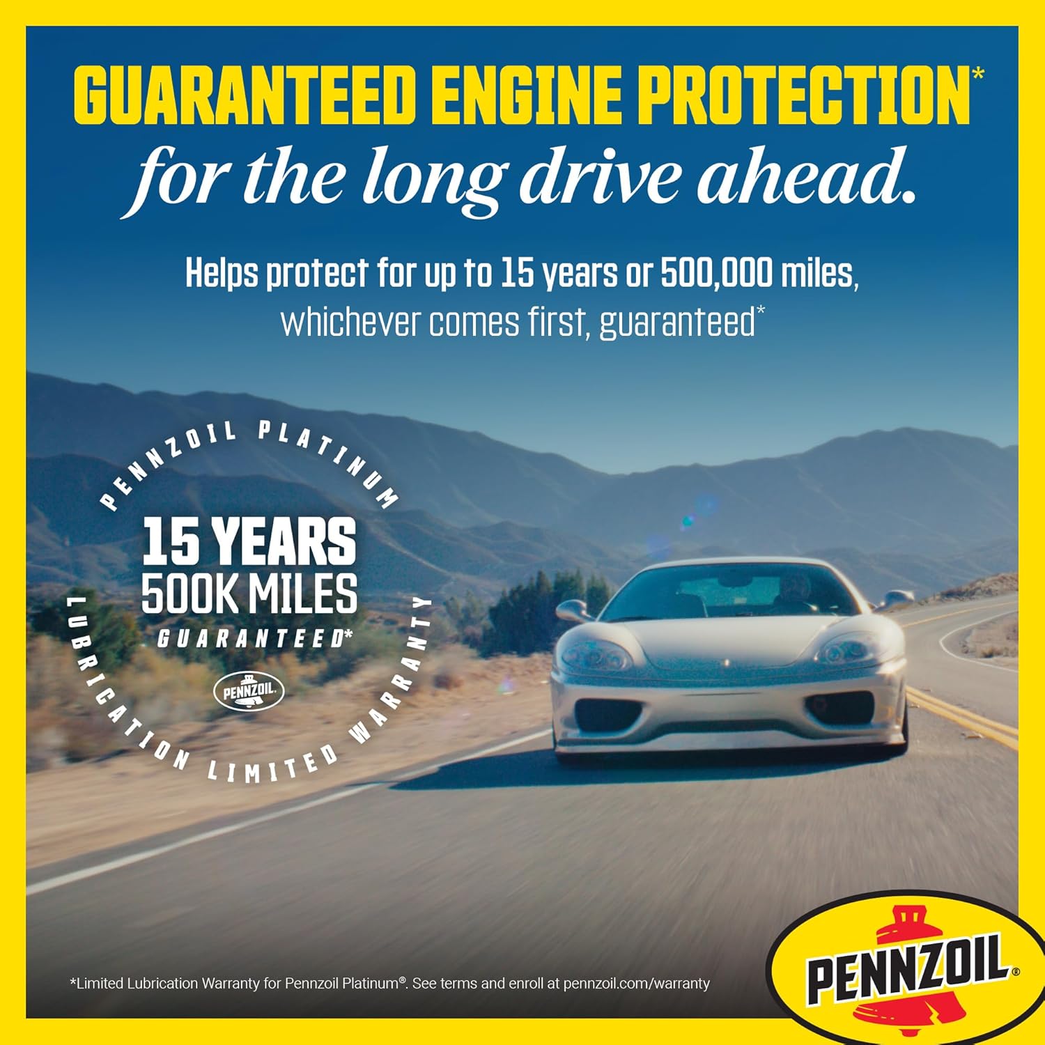 Pennzoil Platinum Full Synthetic 5W-20 Motor Oil (1-Quart, Case of 6) - Image 7